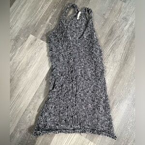 RAGA distressed tank grey white black mixed